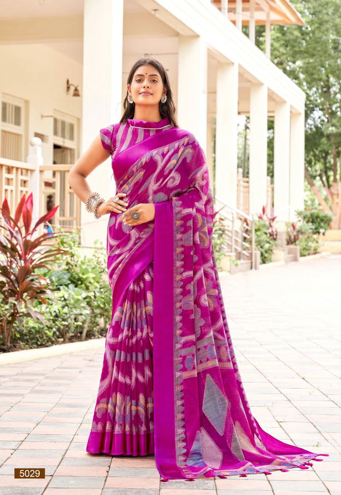 Kum Kum Brasso Vol 1 By Sidhdharth Fashion Printed Saree Catalog